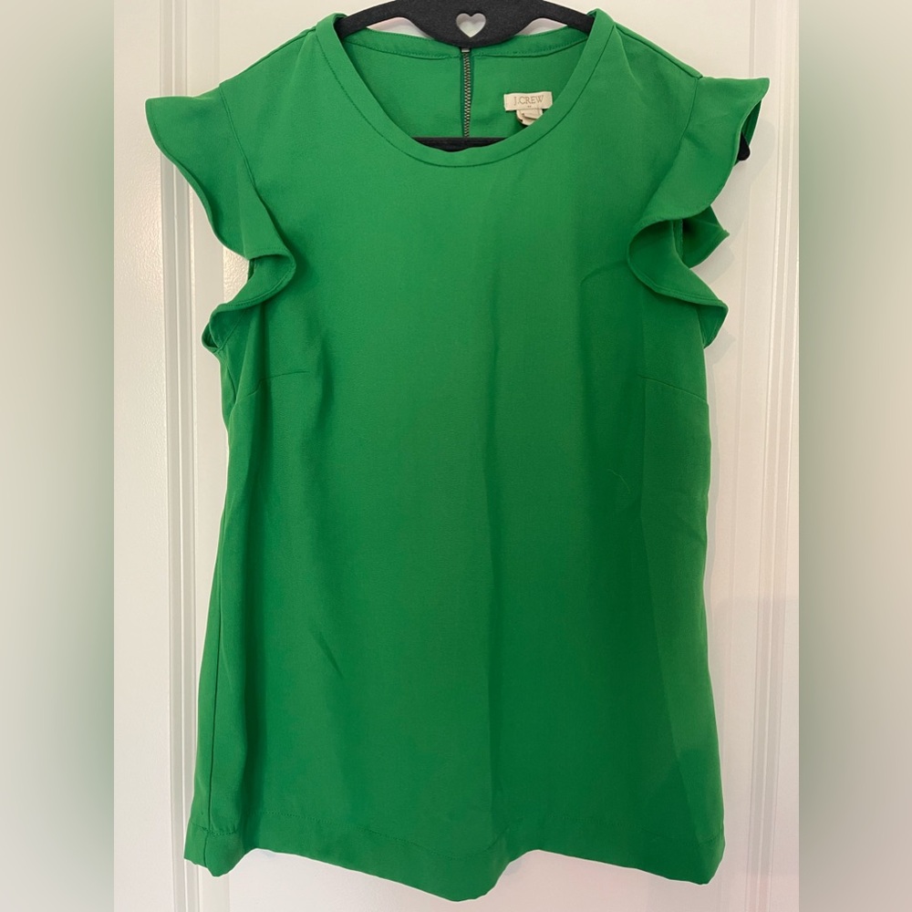 J crew cap sleeve top